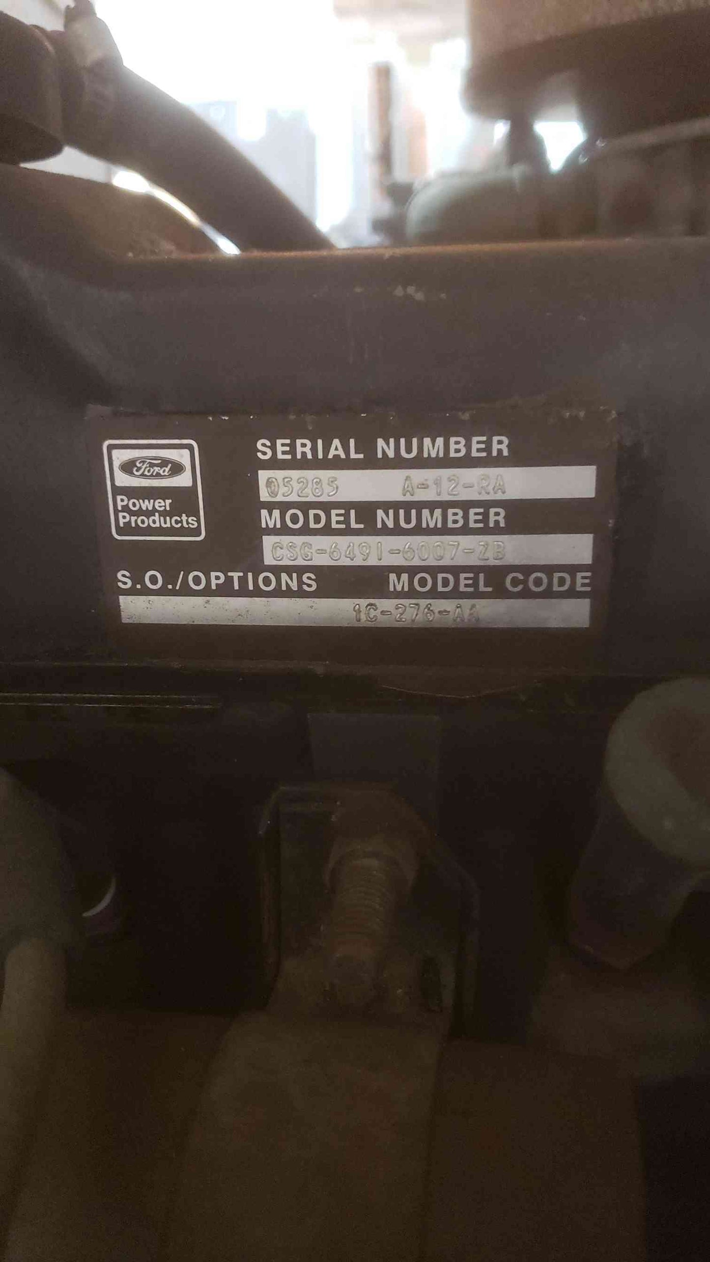 AS IS 40KW MagneTek LP 300 6 In-Line Ford Engine Good RLS500 661hrs Generator