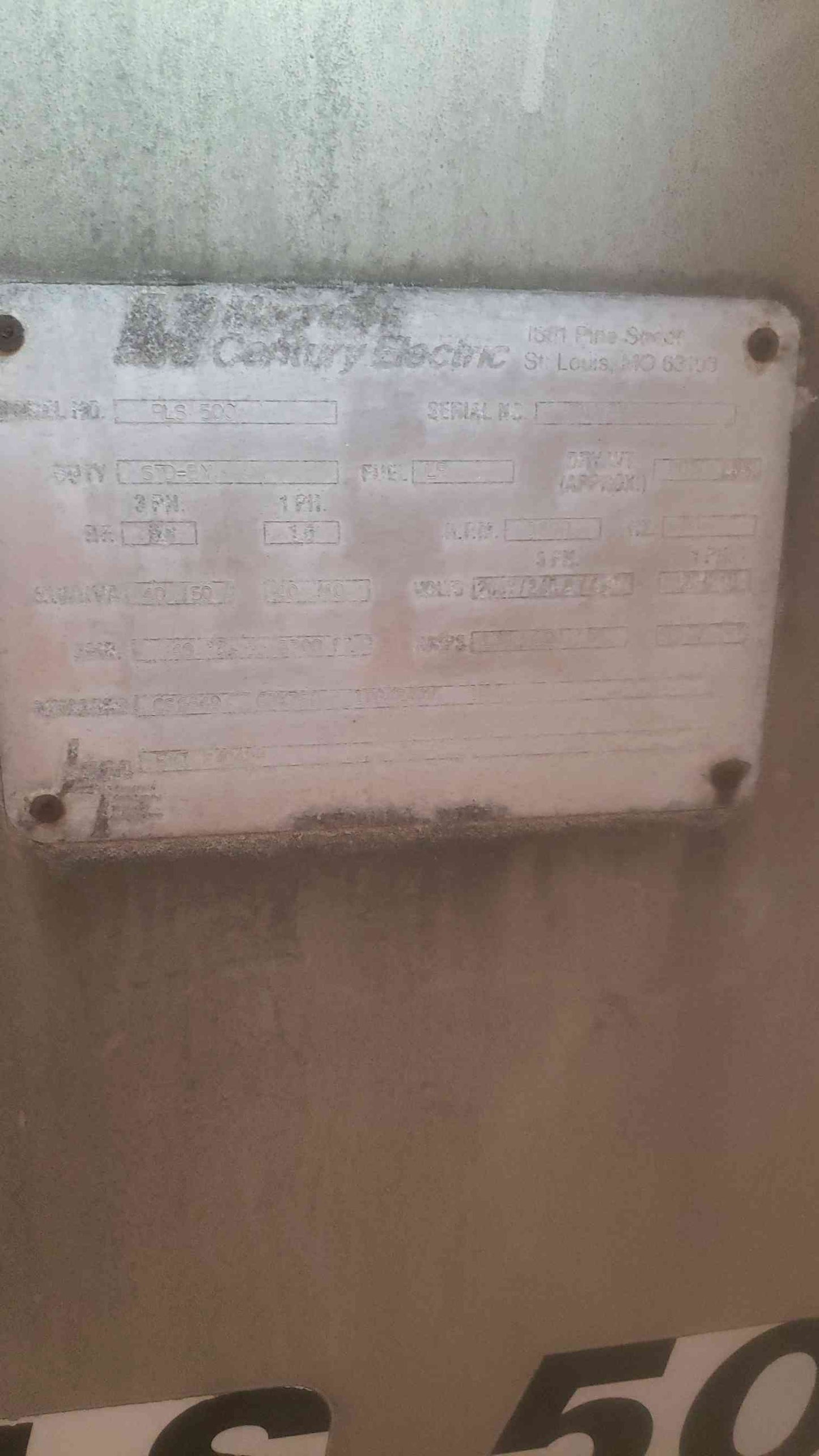 AS IS 40KW MagneTek LP 300 6 In-Line Ford Engine Good RLS500 661hrs Generator