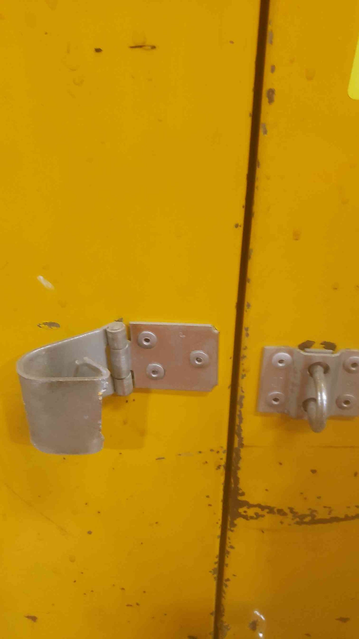 Yellow Justrite Flammable Safety Storage Cabinet (SKU: 110893)