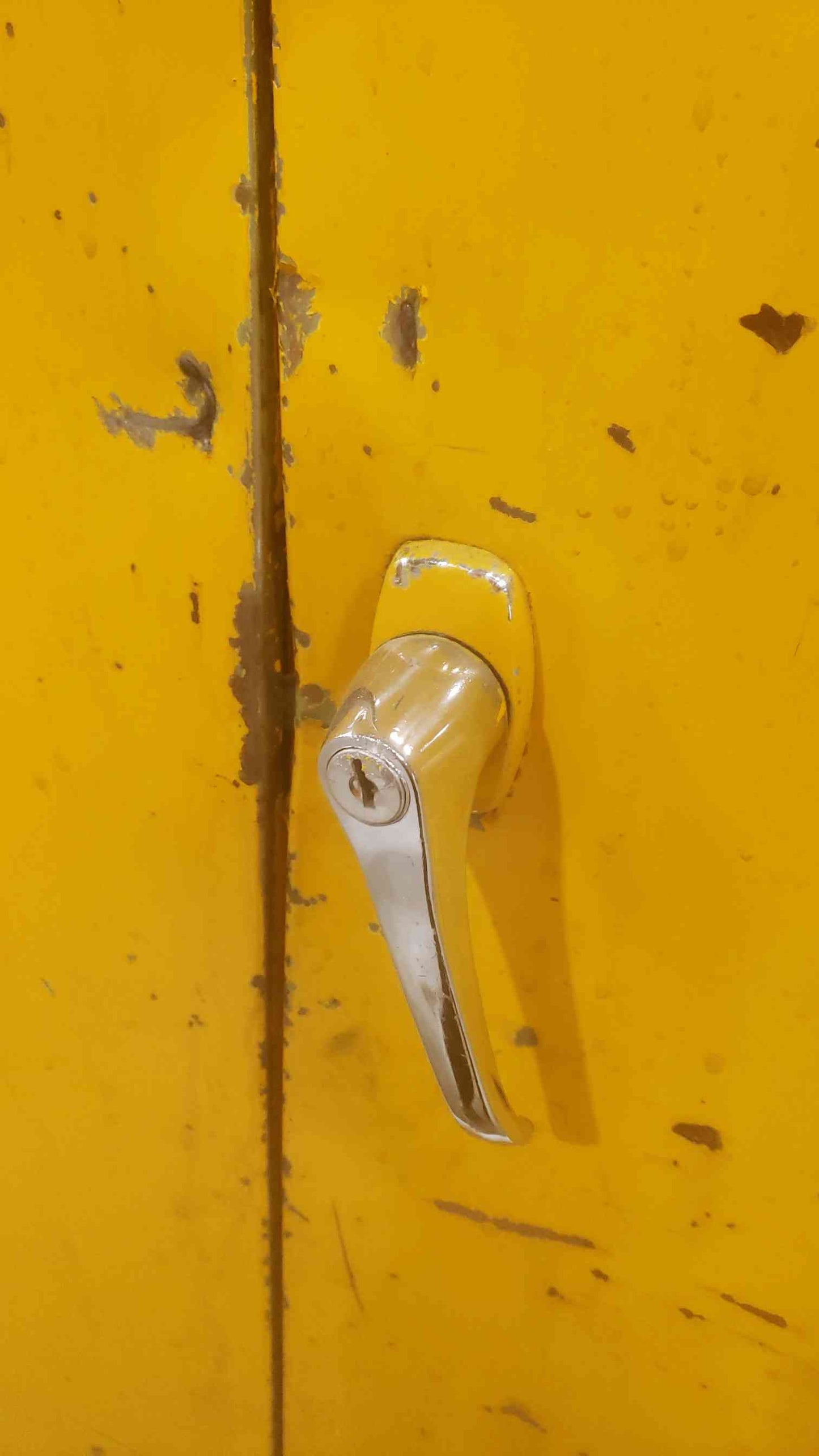 Yellow Justrite Flammable Safety Storage Cabinet (SKU: 110893)