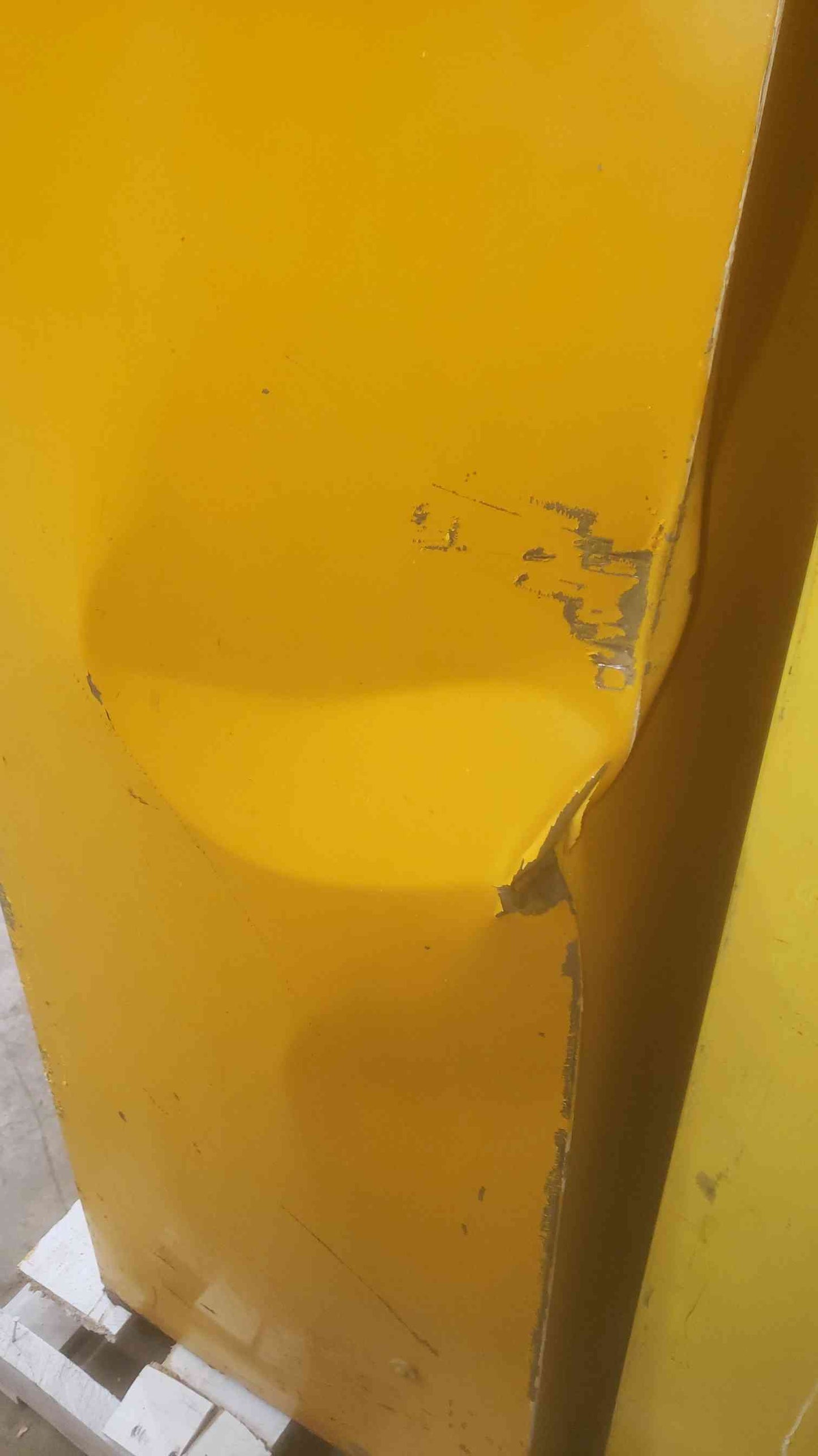 Yellow Justrite Flammable Safety Storage Cabinet (SKU: 110893)