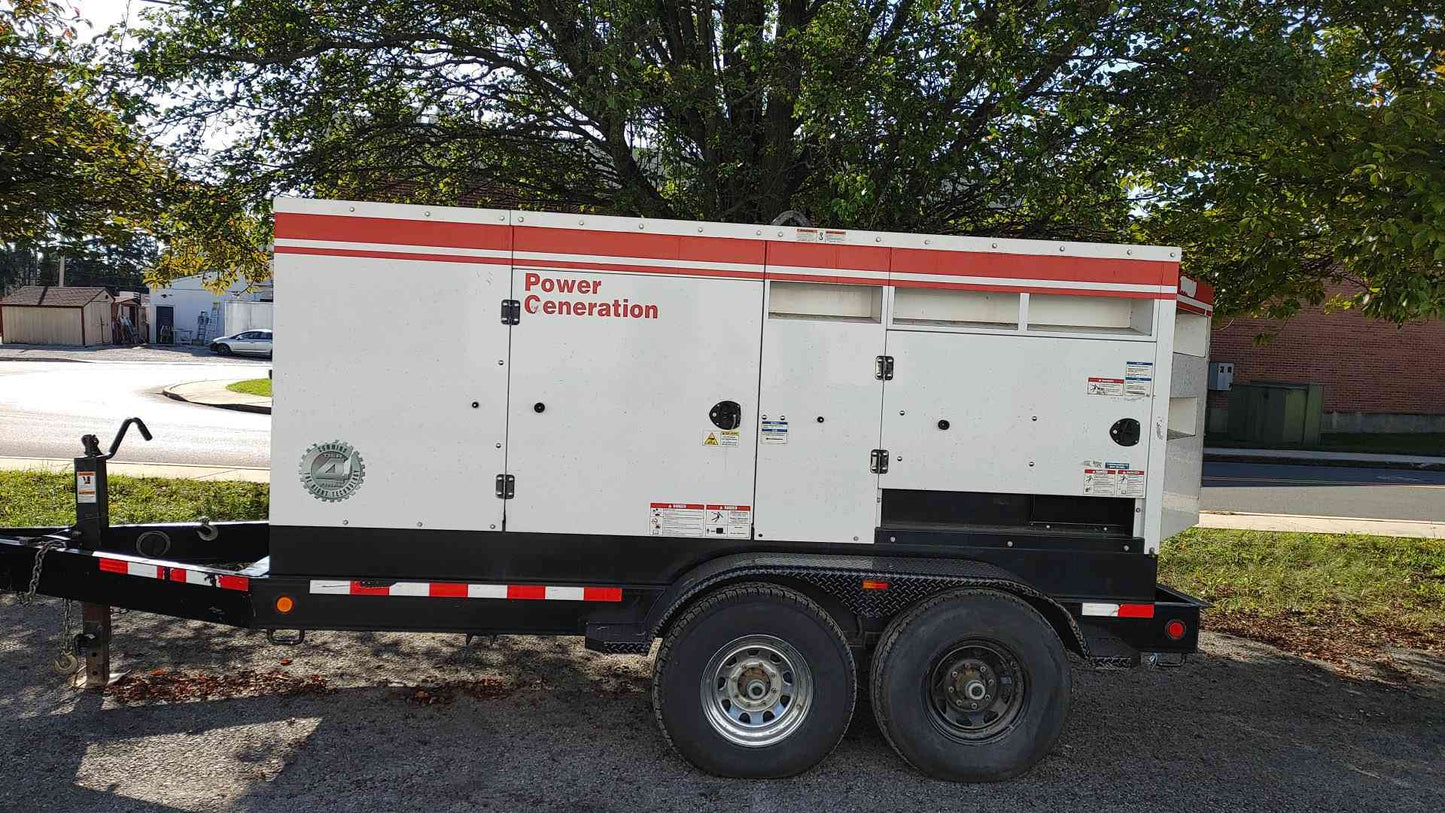 200KW Cummins C200D2RE 1&3PH Diesel Generator Towable TESTED (SKU: 110928)