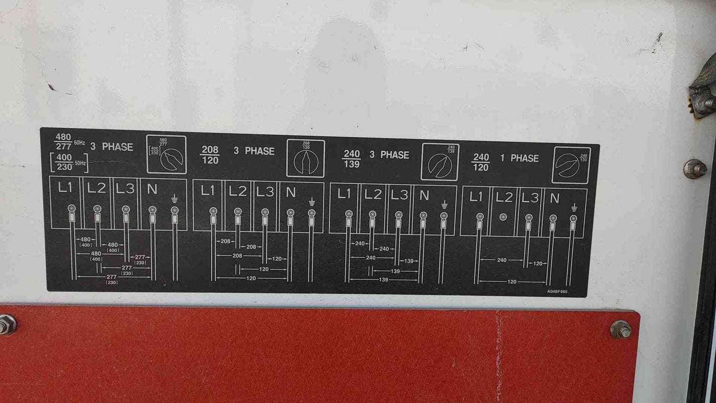 200KW Cummins C200D2RE 1&3PH Diesel Generator Towable TESTED (SKU: 110928)