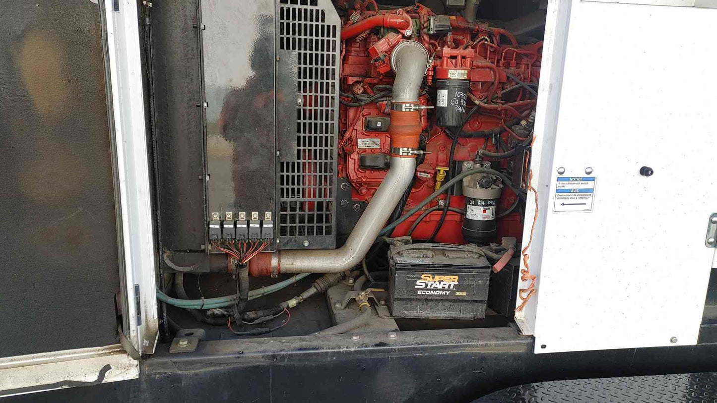 200KW Cummins C200D2RE 1&3PH Diesel Generator Towable TESTED (SKU: 110928)