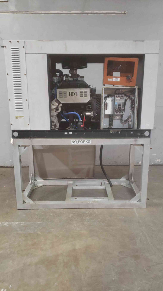 AS IS 30KW Generac 120/240V 125A 1PH LP Nat Gas Chrysler Generator(SKU: 110995)