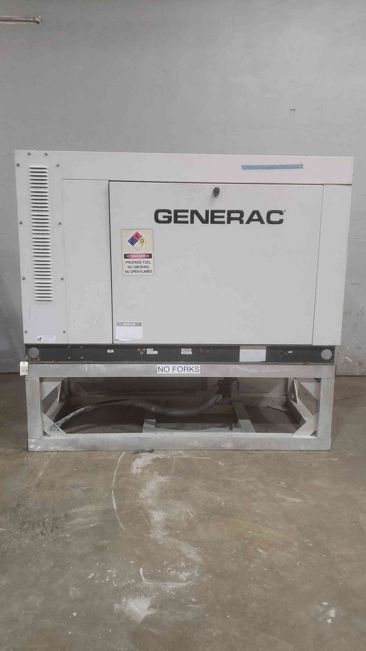 35KW Generac Mitsubishi 1PH Propane Nat Gas Generator 0053500 410.6Hrs (SKU: 110998)