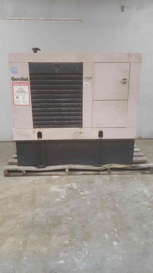 45KW Cummins 1&3PH Diesel Generator 4BT3.9-CC1 874Hrs (SKU: 110997)