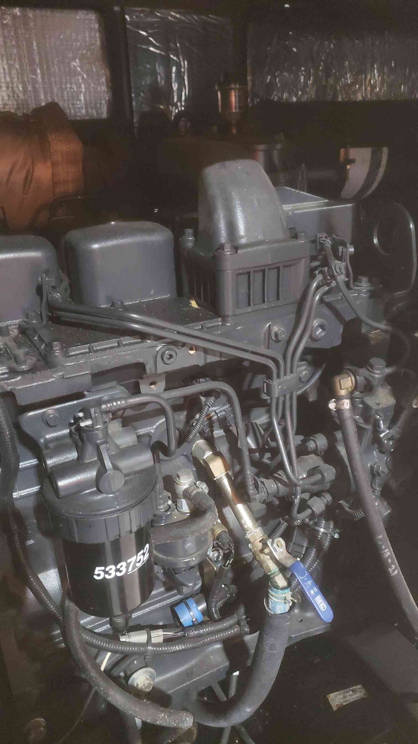 50KW Generac 1PH FPT Diesel Generator SD50 420.8Hrs 2017 (111003)