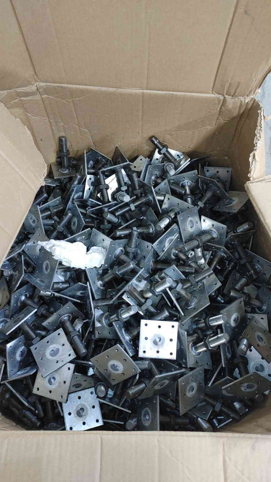 NEW Tate 3x3 Raised Floor Tile 3"x3" Pedestal Heads (SKU: 111137)