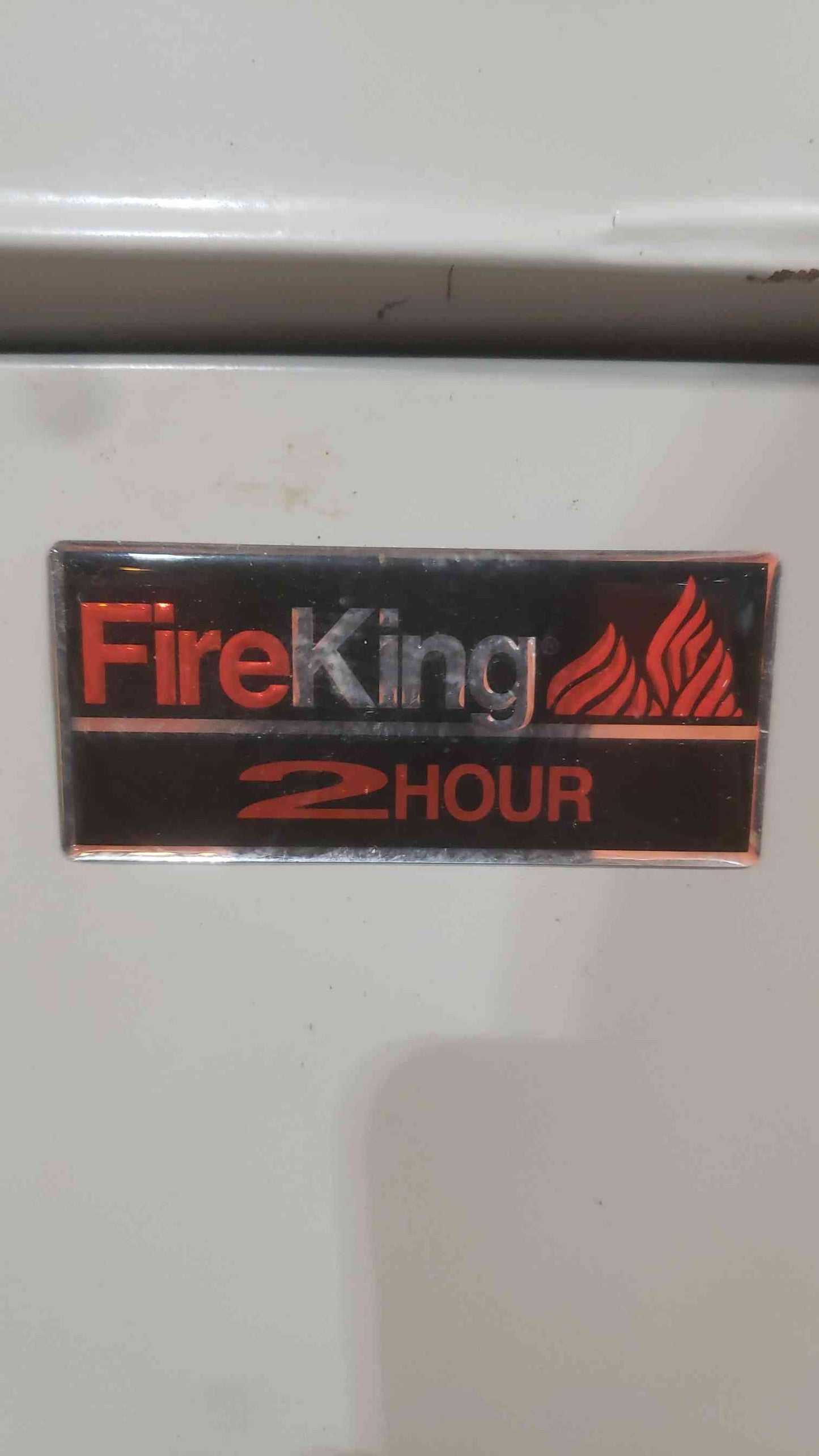 FireKing 2 Hour 4 Tier Fire Proof Storage Cabinet FL2005320052 Damaged Handle (SKU: 111251)