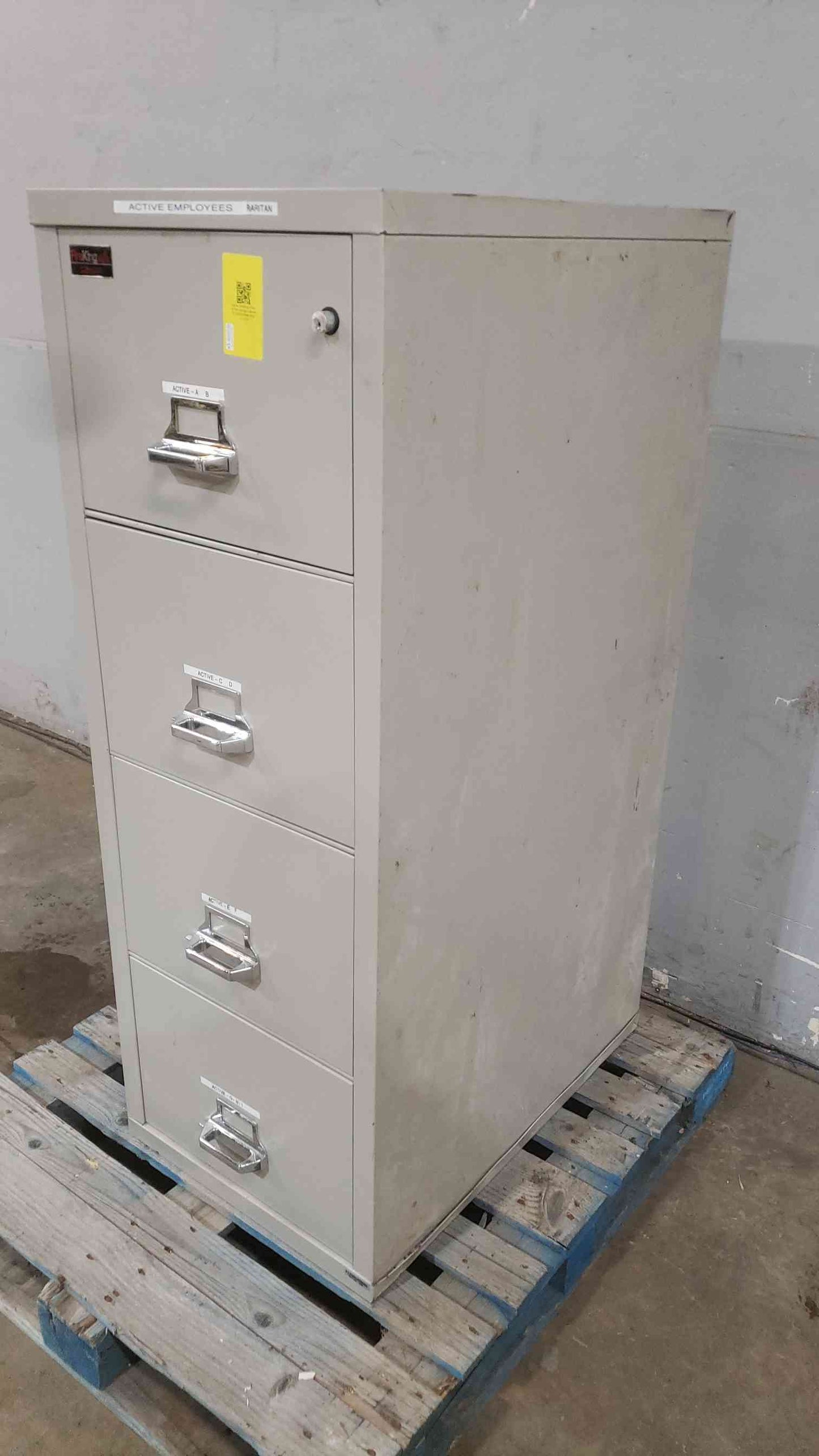 FireKing 2 Hour 4 Tier Storage Fire Proof Cabinet FL2005320066 (SKU: 111253)