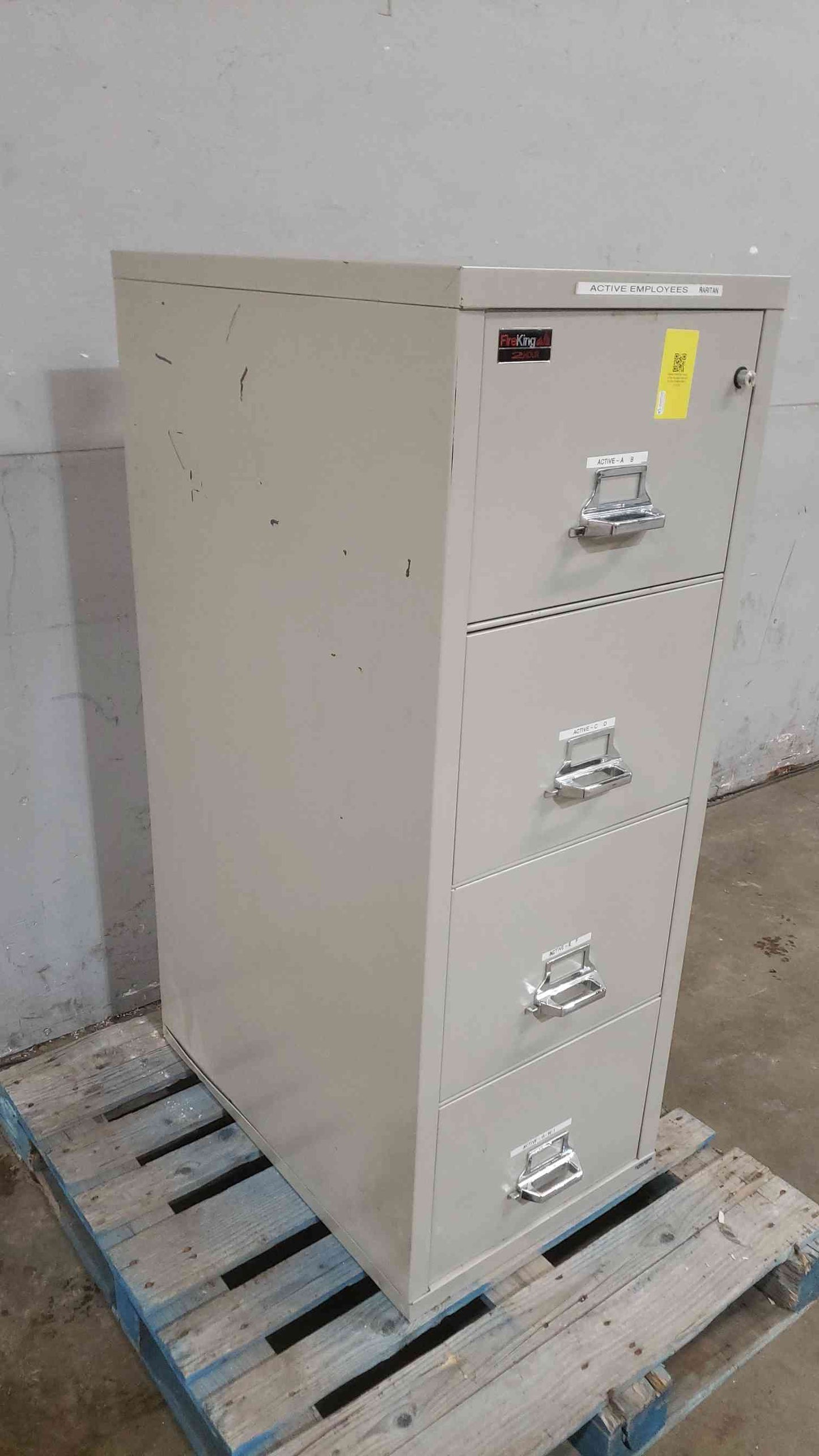 FireKing 2 Hour 4 Tier Storage Fire Proof Cabinet FL2005320066 (SKU: 111253)