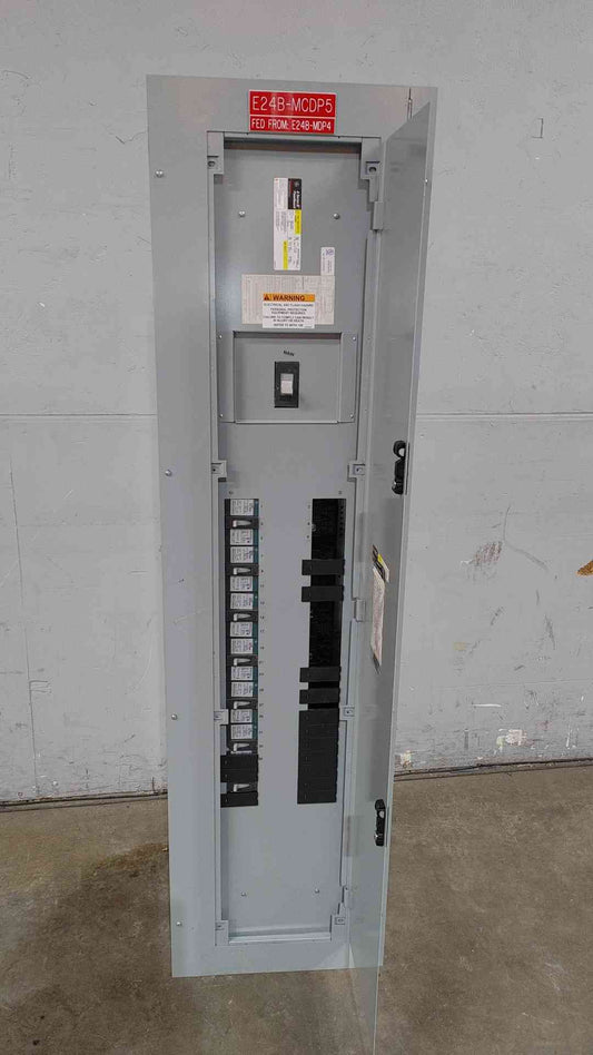 GE A-Series II PANELBOARD 400A 480V 3PH 3W Main & 7 Distribution
