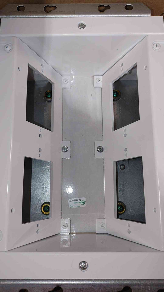 NEW Wiremold Evolution Wall Box Flat Screen 4-Gang EFSB4