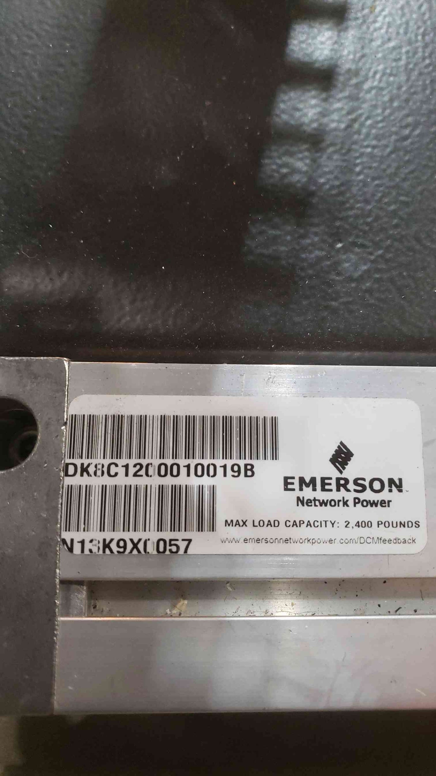 Emerson 42U Server Rack Doors No Sides Wide Type (SKU: 111348)