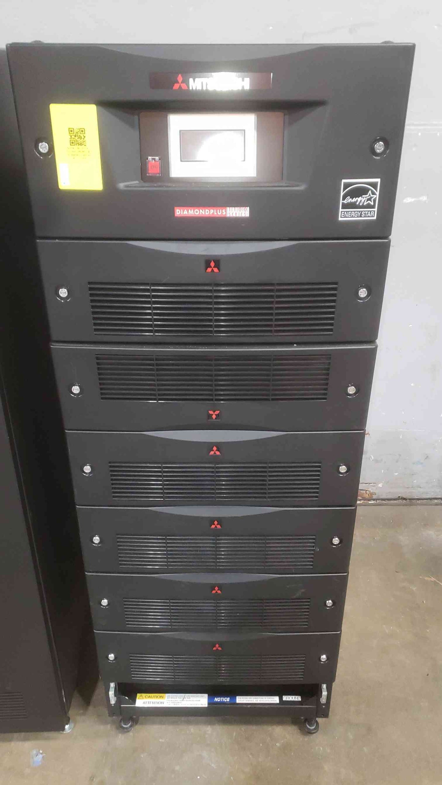 UP1133A 50KVA UPS W/ Battery Cabinet Diamond Series Mitsubishi (SKU: 110890)