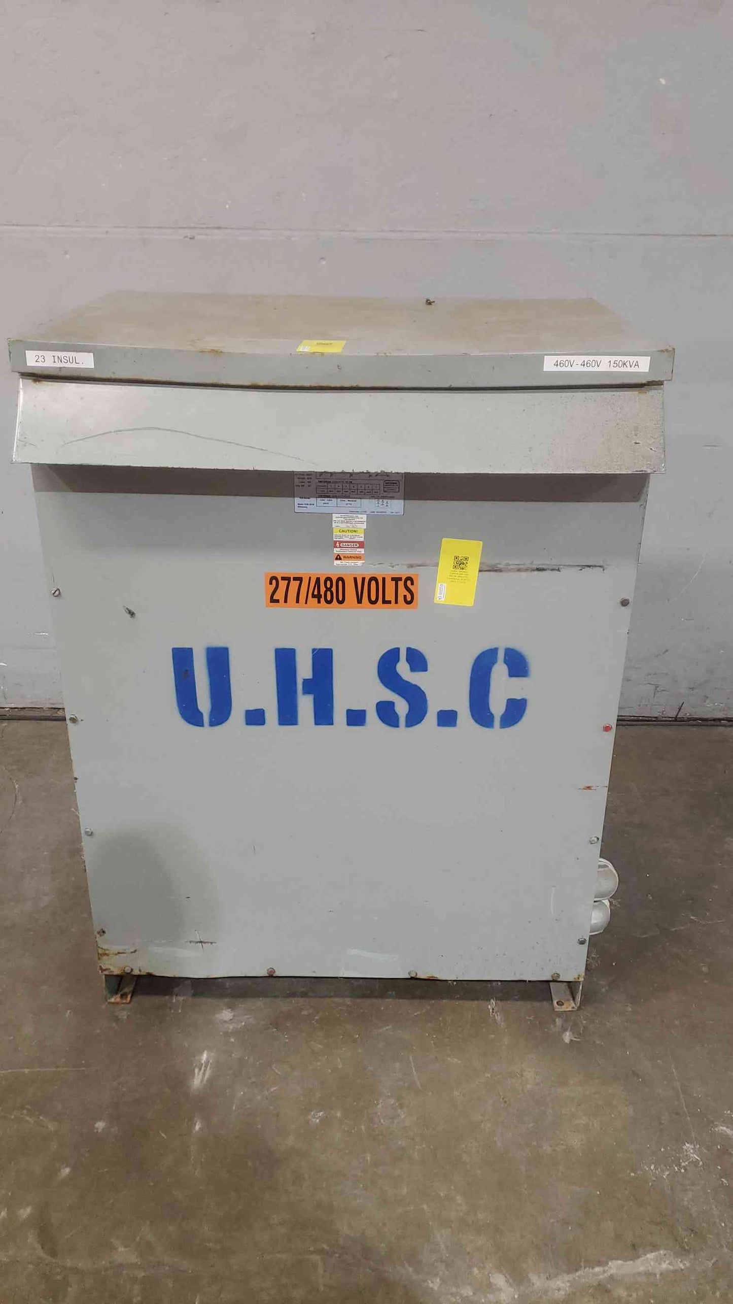 Siemens 150KVA 3PH 480 DELTA- 480/277V Transformer 3F5Y150 (SKU: 111373)
