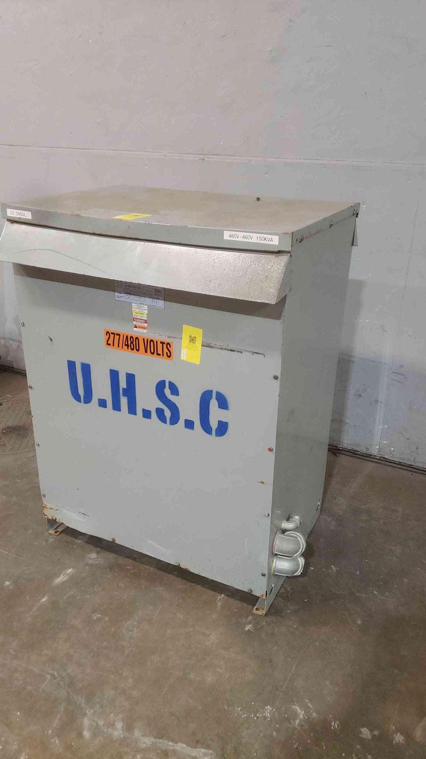 Siemens 150KVA 3PH 480 DELTA- 480/277V Transformer 3F5Y150 (SKU: 111373)