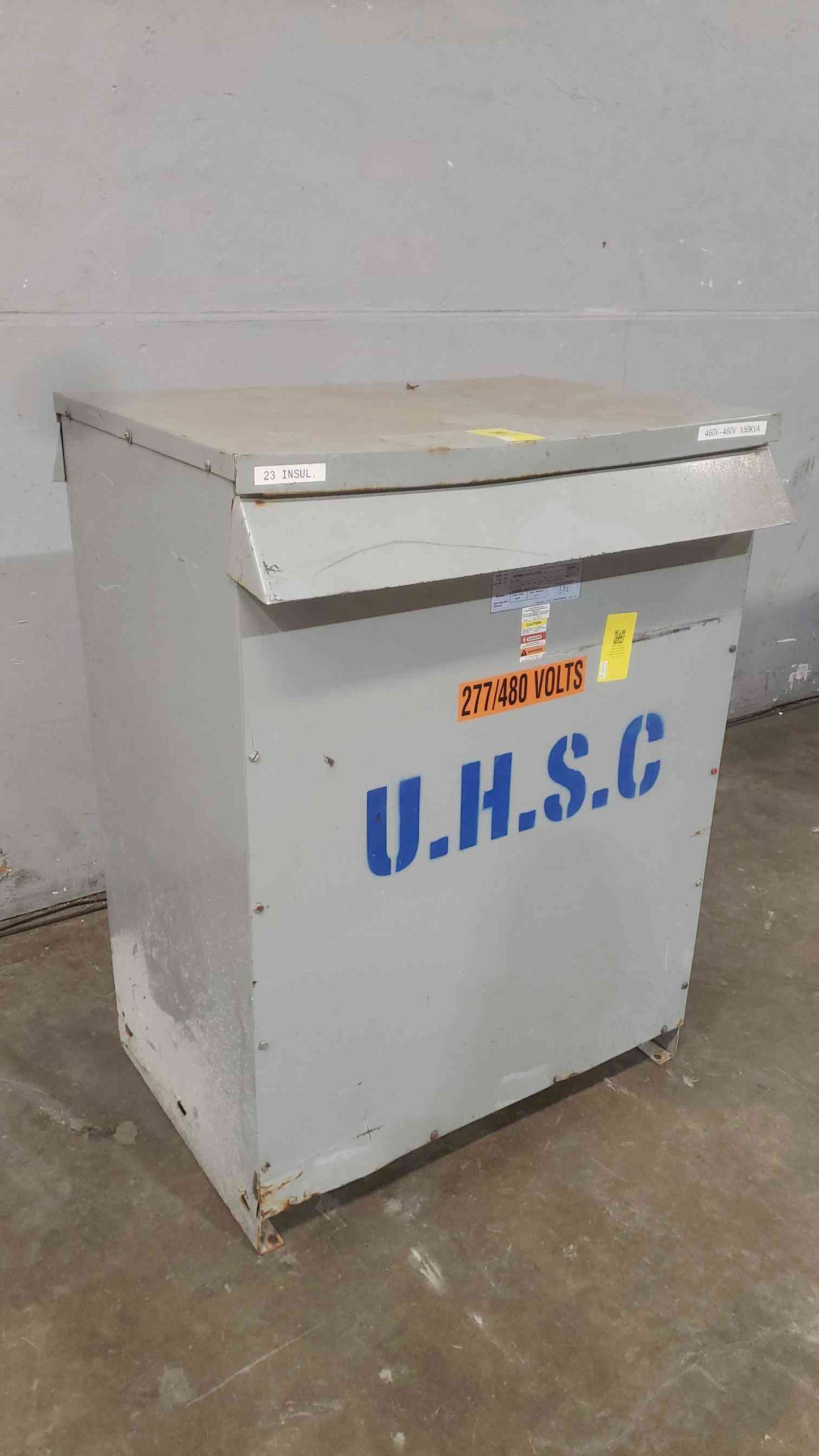 Siemens 150KVA 3PH 480 DELTA- 480/277V Transformer 3F5Y150 (SKU: 111373)