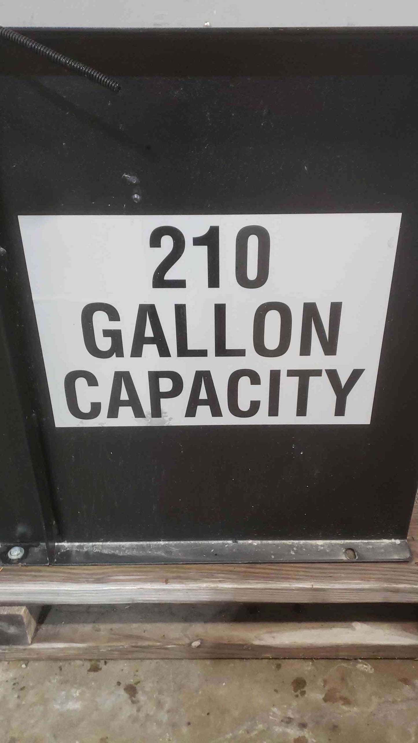Generac Double Wall 210 Gallon Diesel Fuel Tank 21075H (SKU: 111382)