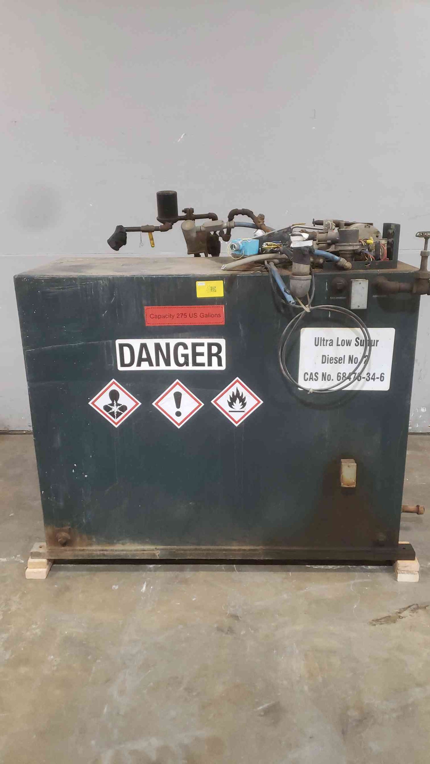 SIMPLX 275 GAL. Diesel Fuel Storage Tank (SKU: 111406)