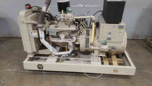 60KW KATOLIGHT 5.7L GM CNL60GG6 1&3PH Nat Gas LP 250Hrs TESTED (SKU: 111427)