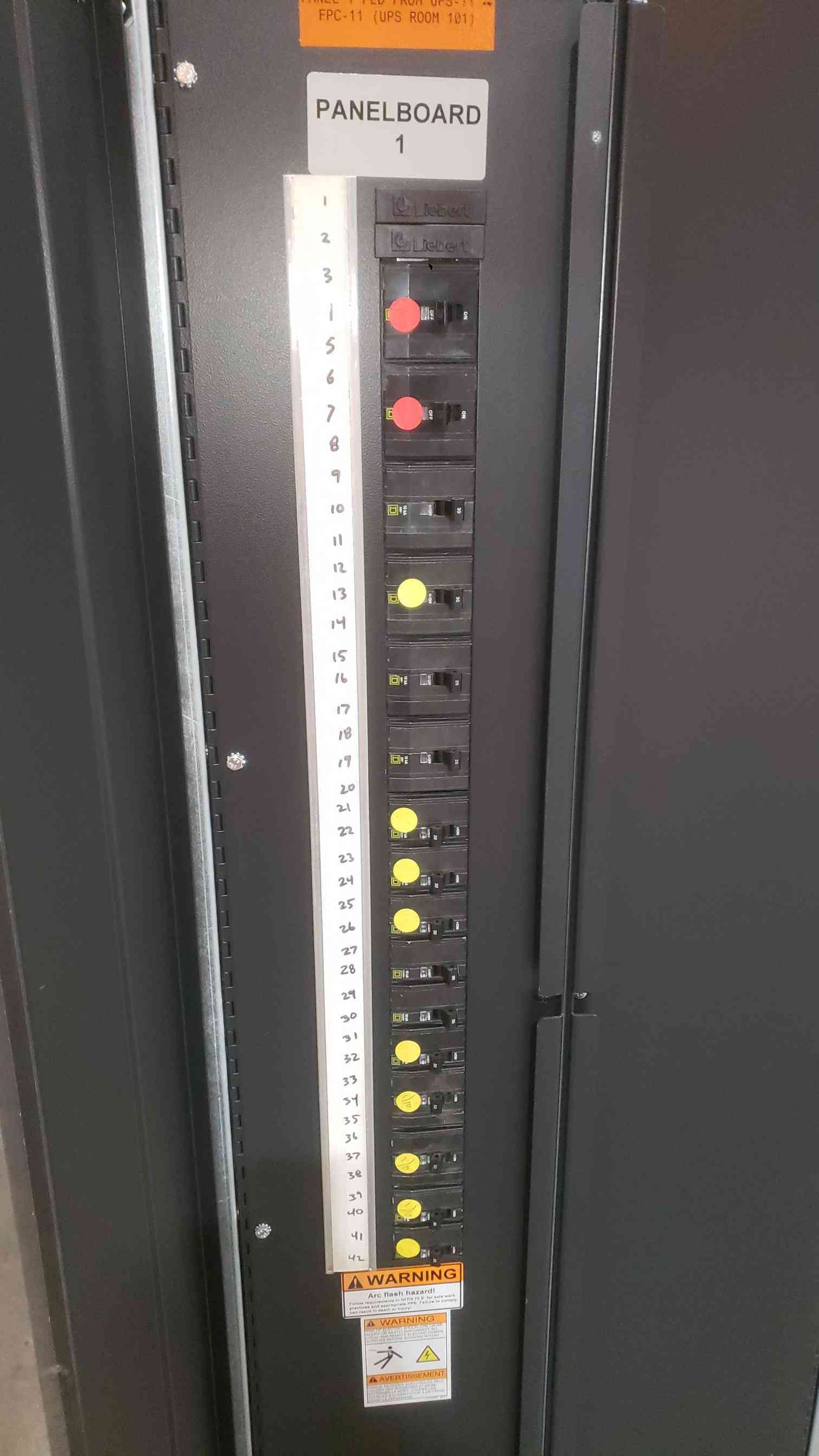 Vertiv 360V 208Y/120 Multi-Phase Distribution Cabinet FDC4426SB71A040 RPP
