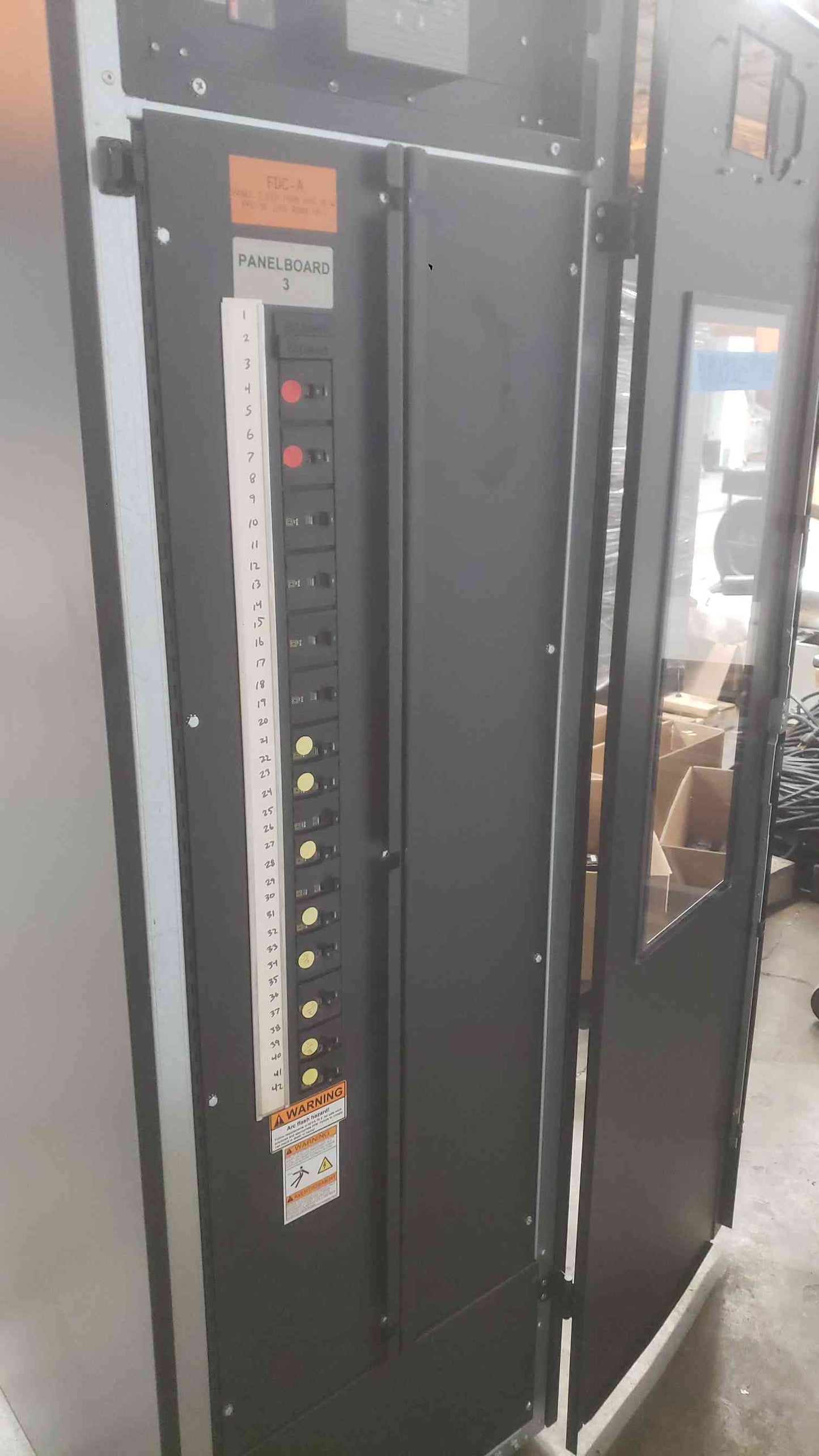 Vertiv 360V 208Y/120 Multi-Phase Distribution Cabinet FDC4426SB71A040 RPP