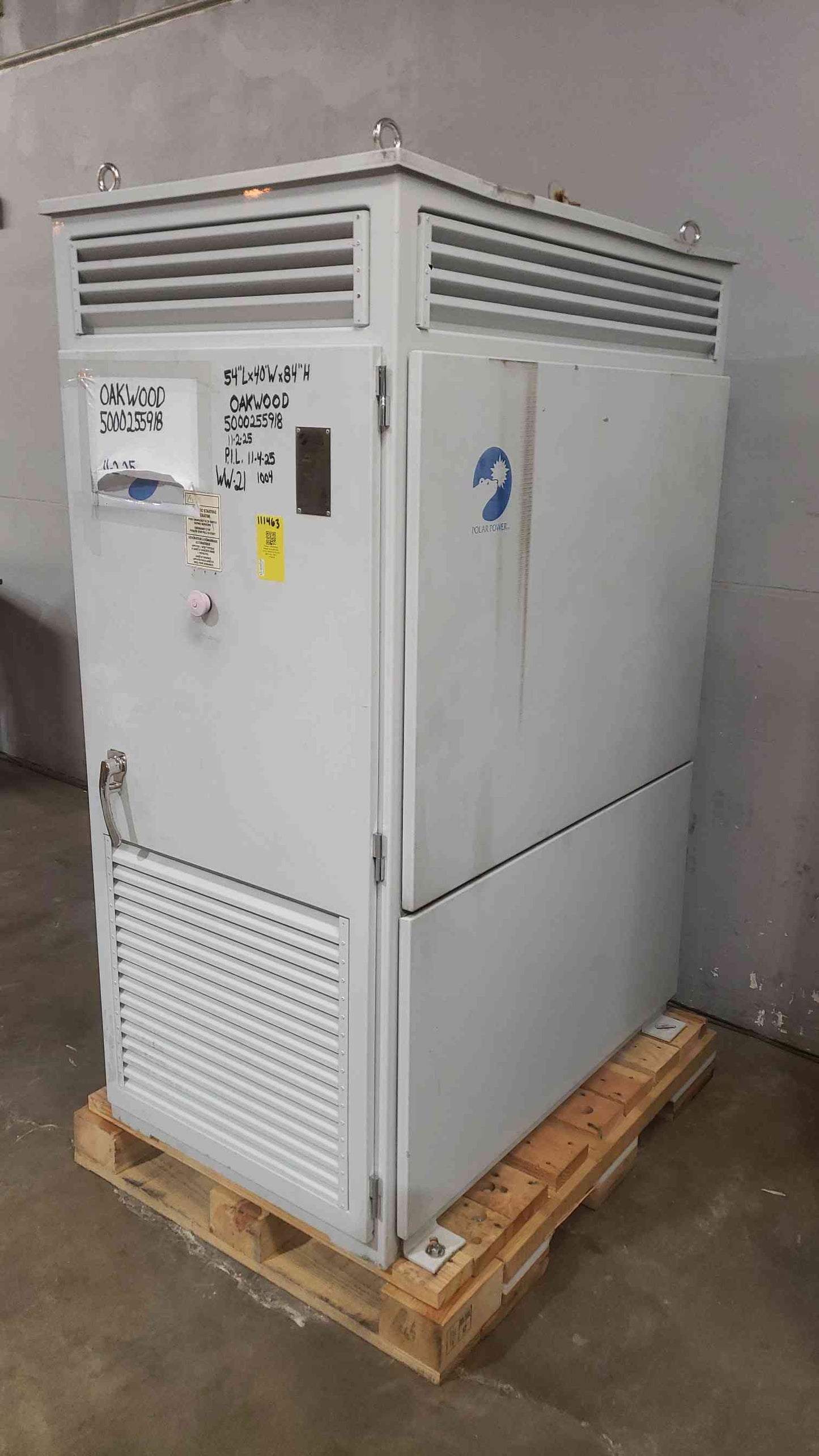 15KW Polar Power 8340-603-NG-15-02 40-60V 270A Nat Gas 2 Hrs. (SKU: 111463)