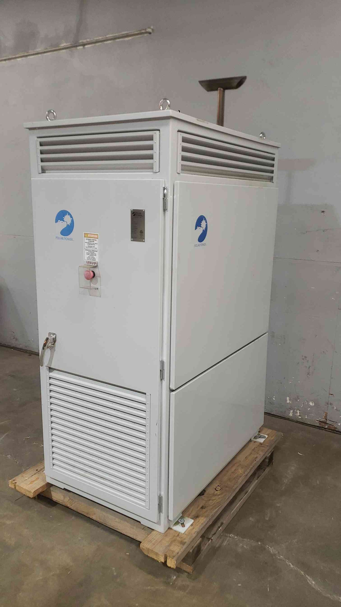 15KW Polar Power 8340-603-LP-15-02 270A 40-60V Nat Gas 71Hrs. (SKU: 111459)