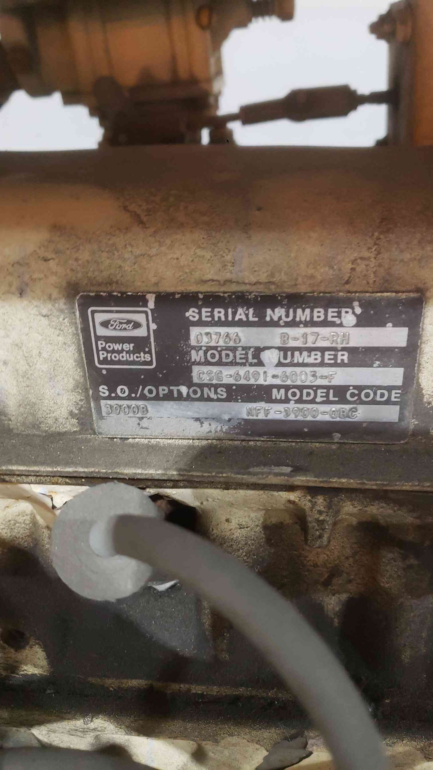 35KW KOHLER Ford 1&3PH Nat Gas LP Generator 614Hrs 35RZ82(SKU: 111464)