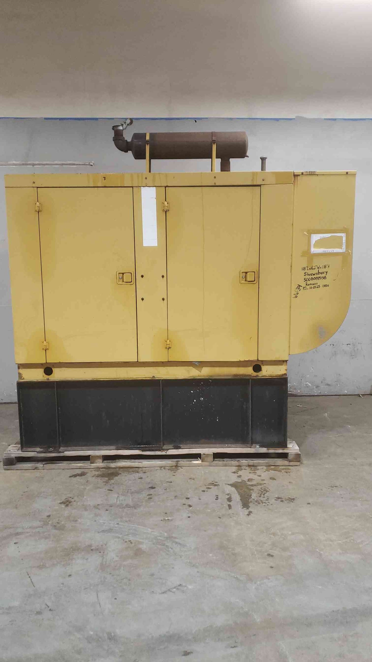 60KW KATOLIGHT Perkins 1&3PH Diesel Generator D60FPP4 505Hrs (SKU: 111466)