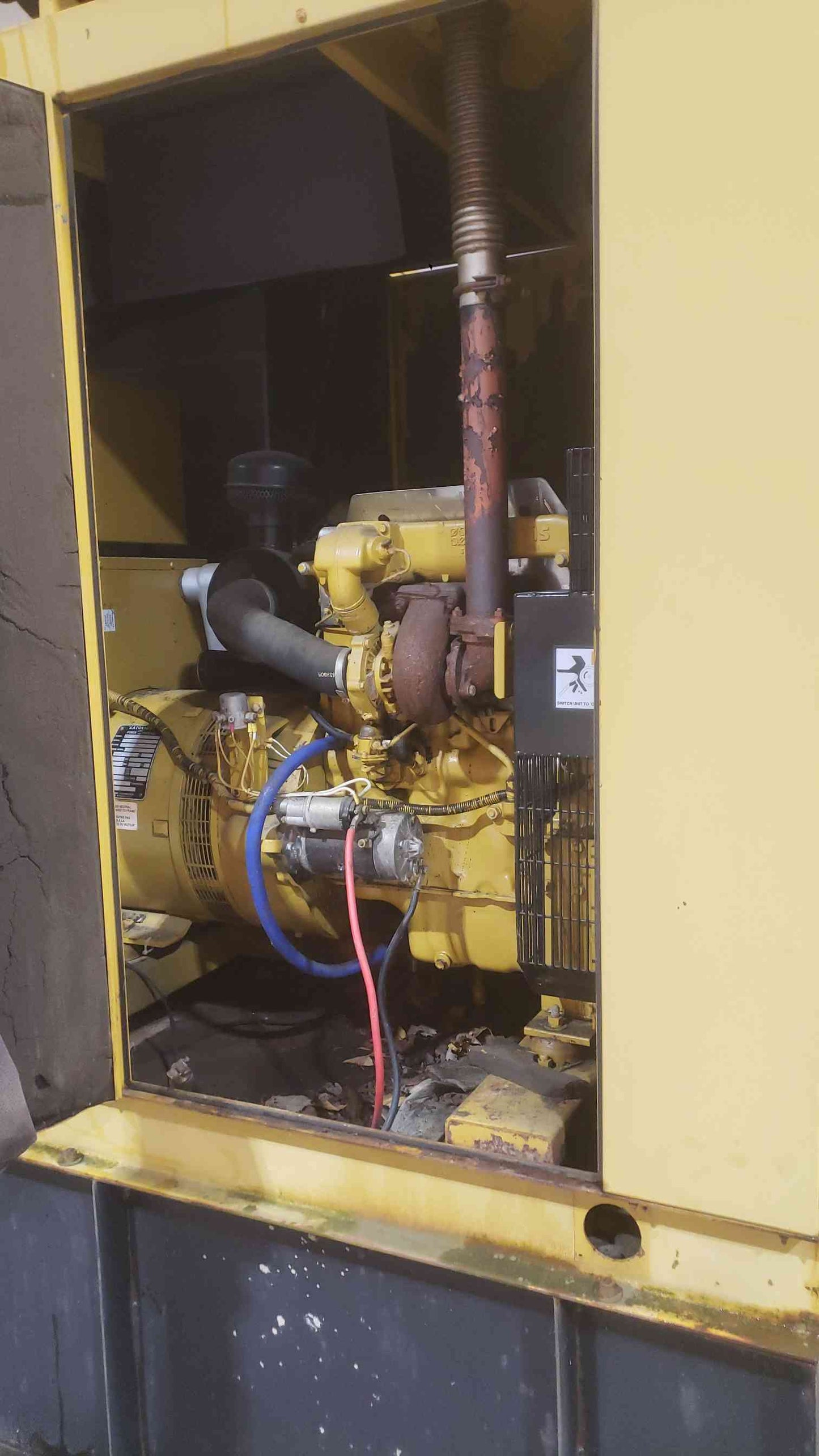 60KW KATOLIGHT Perkins 1&3PH Diesel Generator D60FPP4 505Hrs (SKU: 111466)