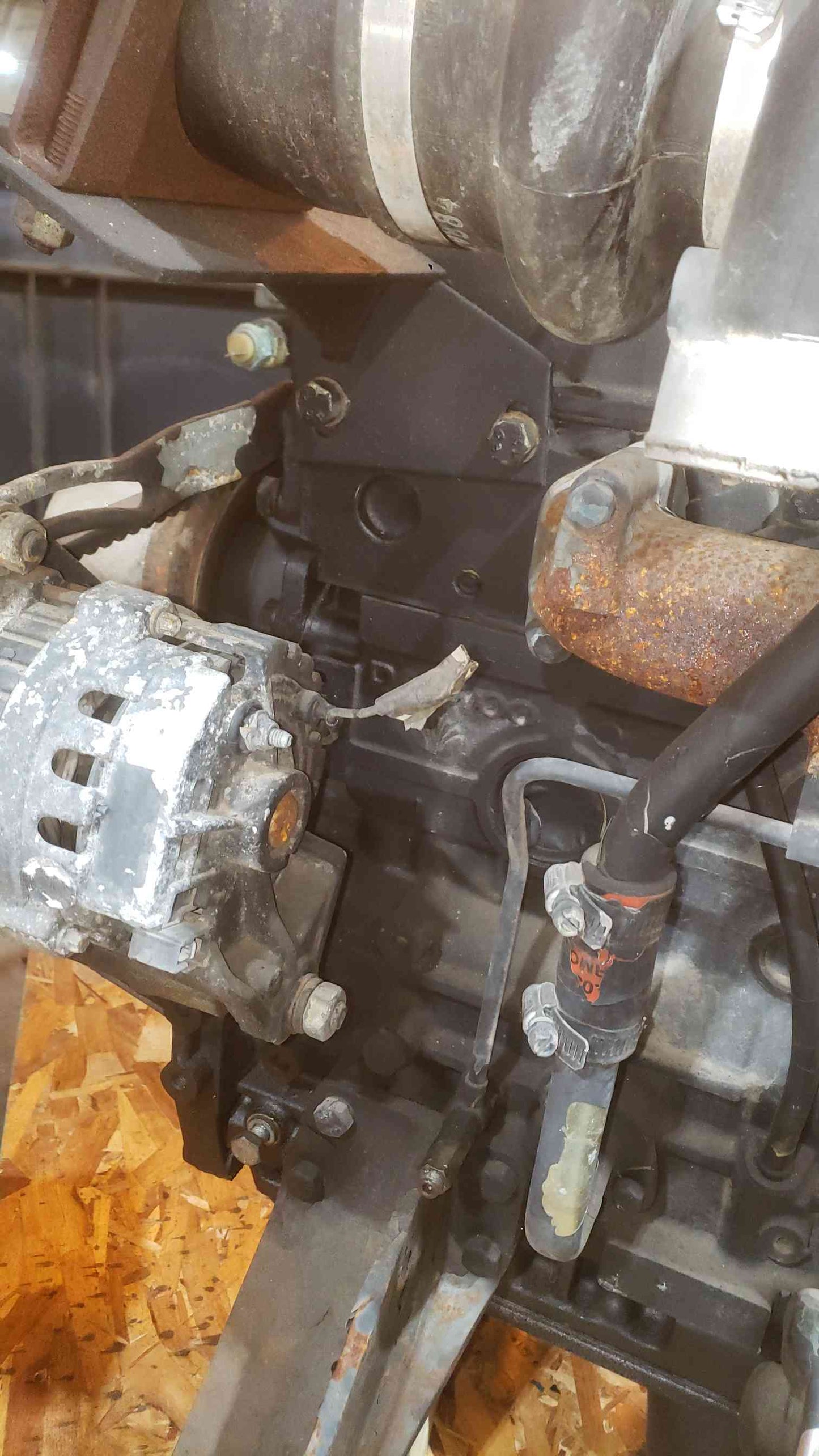 AS IS Daewoo 3.3L Diesel Generator Engine Only C27J0 (SKU: 111467)