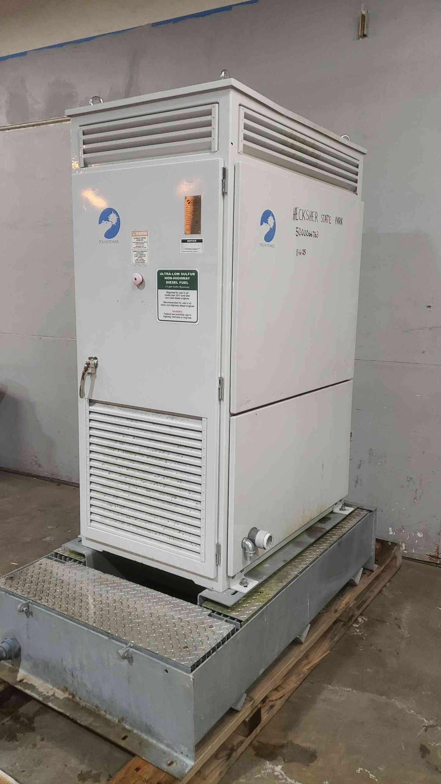 15KW Polar Power 8220-603-D-15-02 270A 40-60V Diesel 25Hrs. (SKU: 111468)