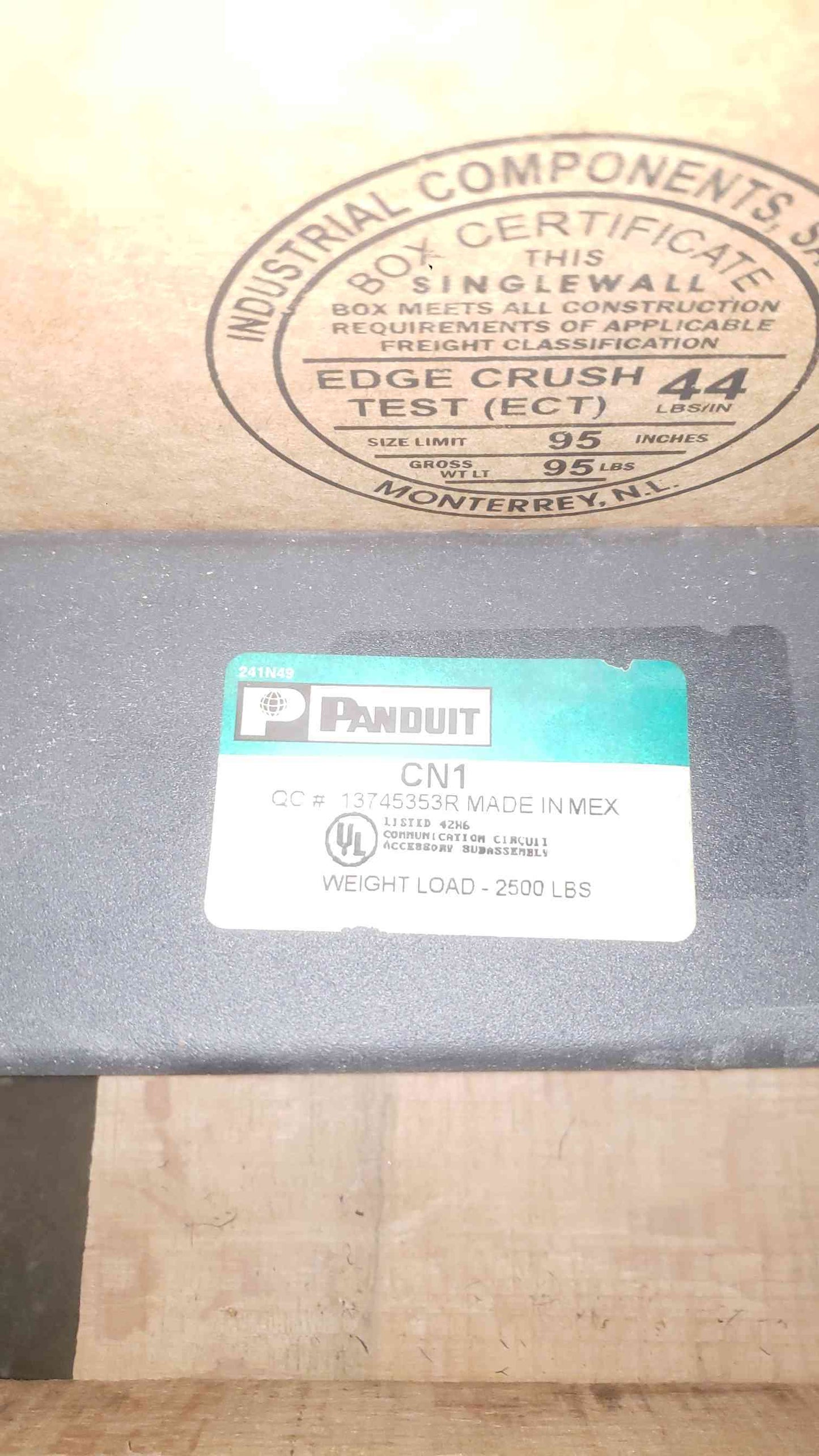 NEW Panduit 45U Fully Enclosed Server Rack CN1 (SKU: 111499)