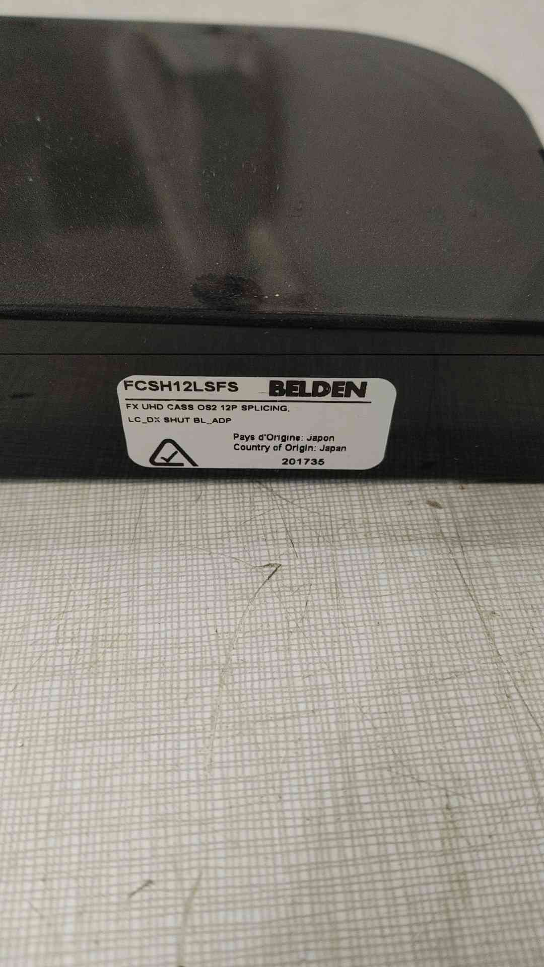 Belden FX UHD Splice Cassette for fiber optic networking FCSH12LDFS
