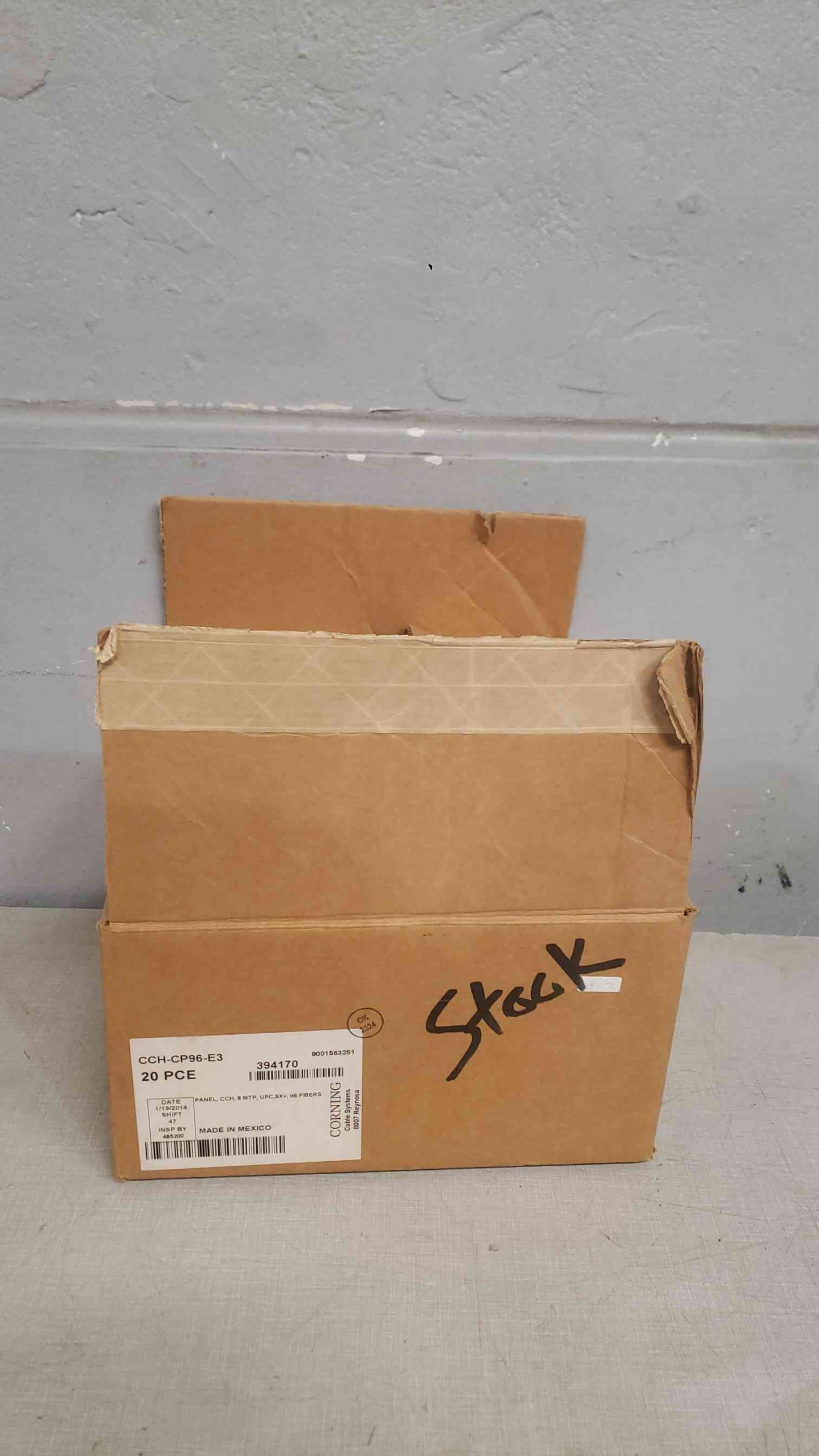 NEW Box Of 20 Corning LANscape CCH Connector Panel CCH-CP96-E3(SKU: 111628)