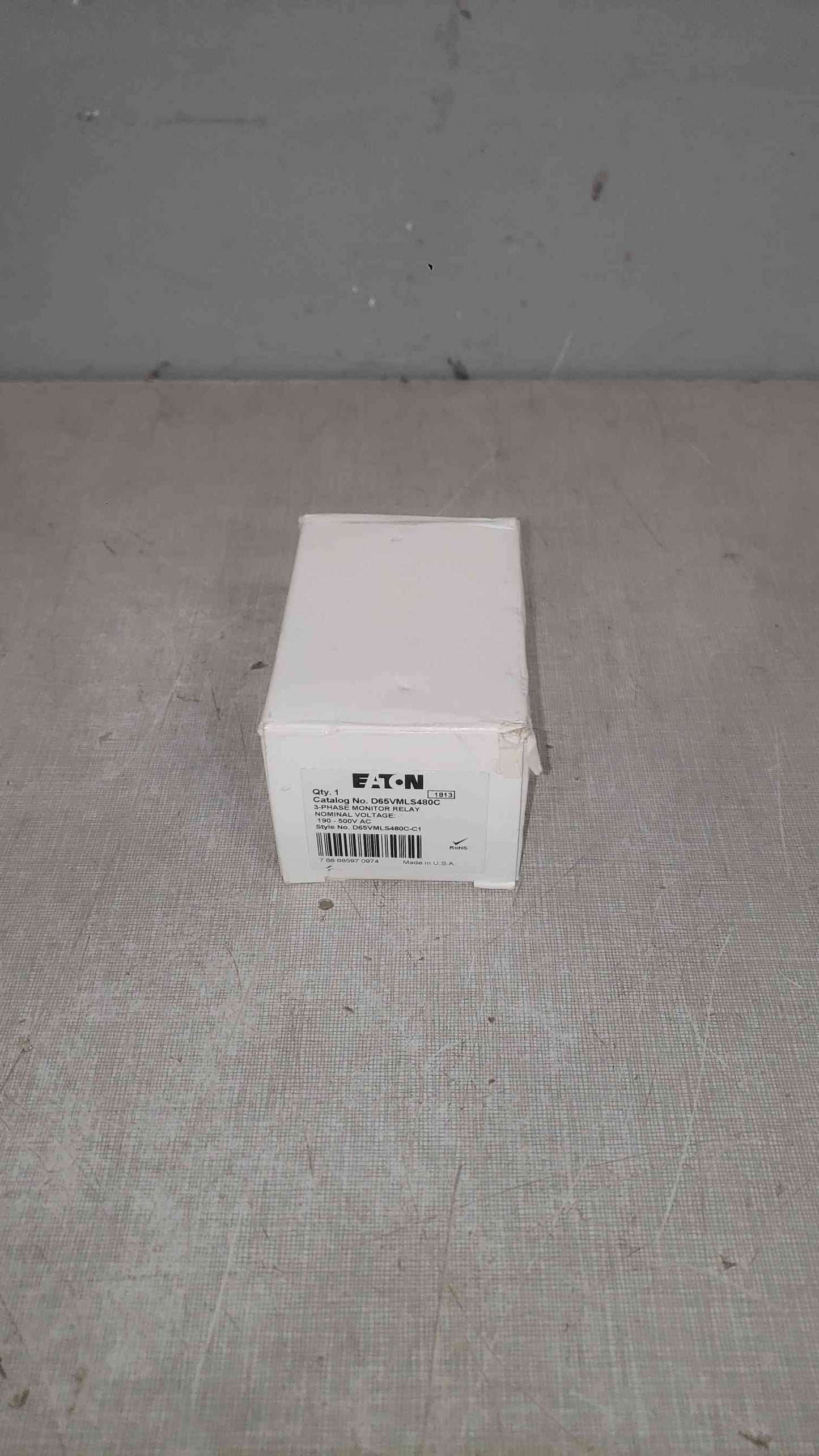 NEW EATON 190-500V AC 3PH Monitor Relay D65VMLS480C (SKU: 111703)