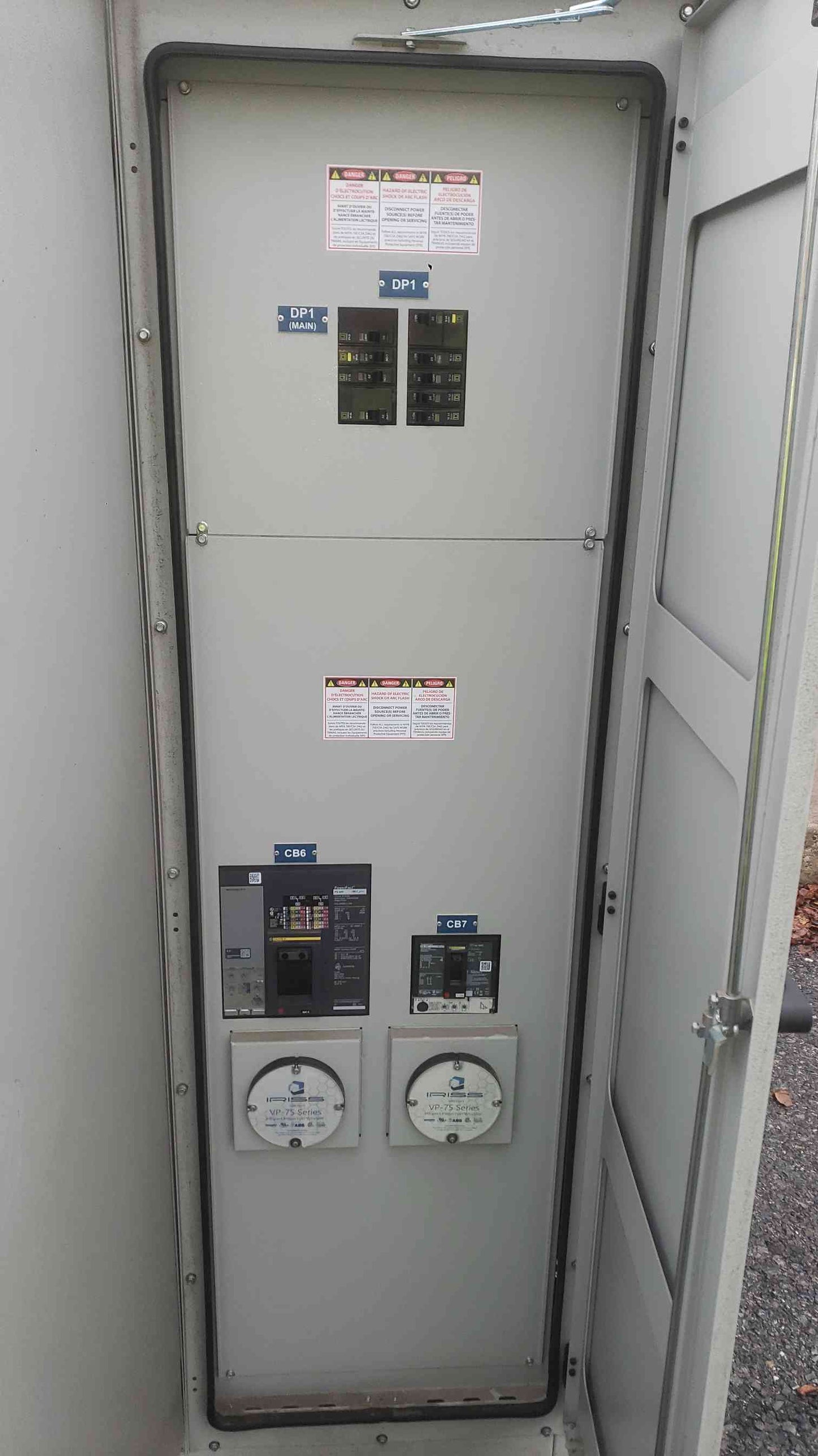 Powersmiths 500KVA 480v x 240/120v Crypto Outdoor Substation Transformer ESW-500-E20H-480-415_10-1PH-480-240-MON-WEB-IR (SKU: 111663)