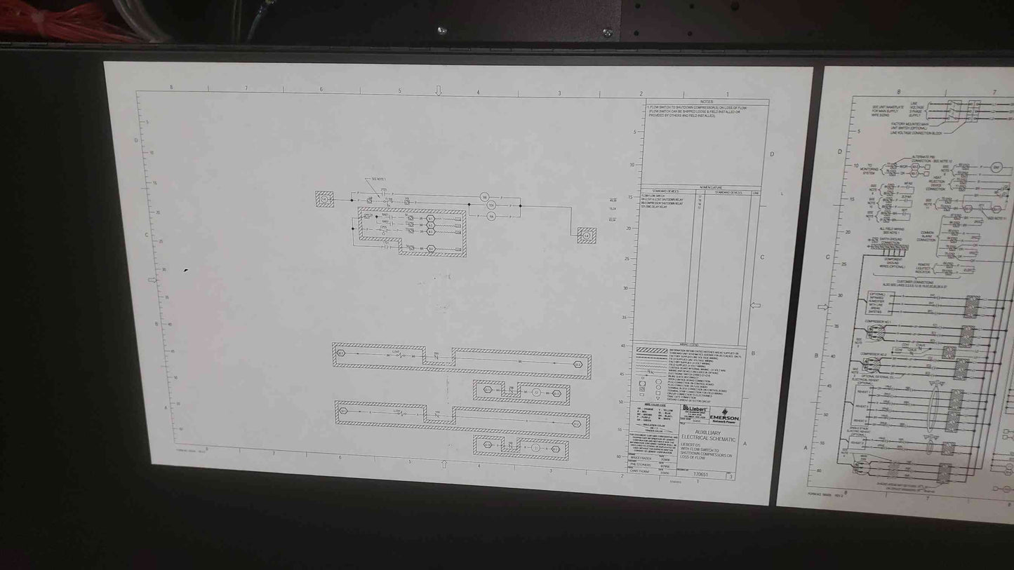 Liebert 208V 15 Ton 3PH Crac Unit DS053K DC000902S (SKU: 111795)