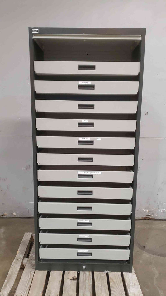 Wrightline 12 Drawer Metal Storage Cabinet (SKU: 111854)