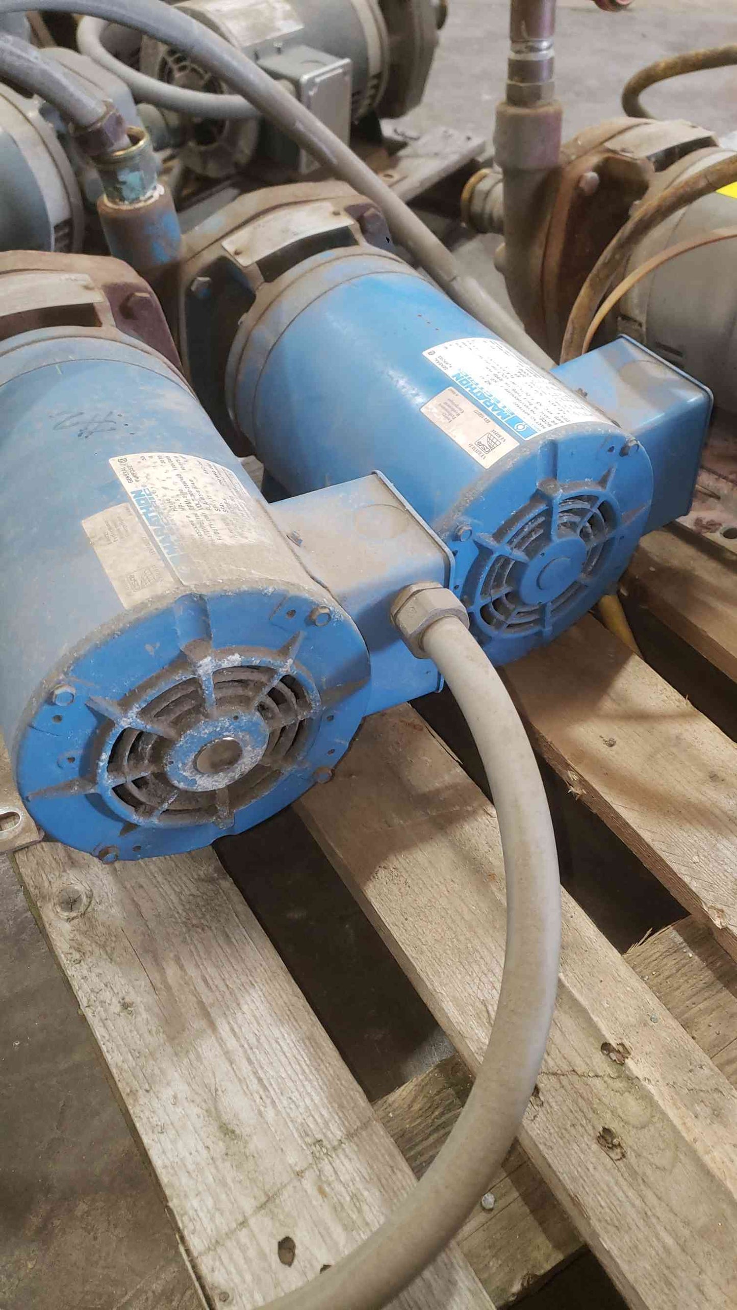 Marathon 3HP 208-230/460 3PH Motor & Pump 7VK145TTDR5503DB P (SKU: 111916)