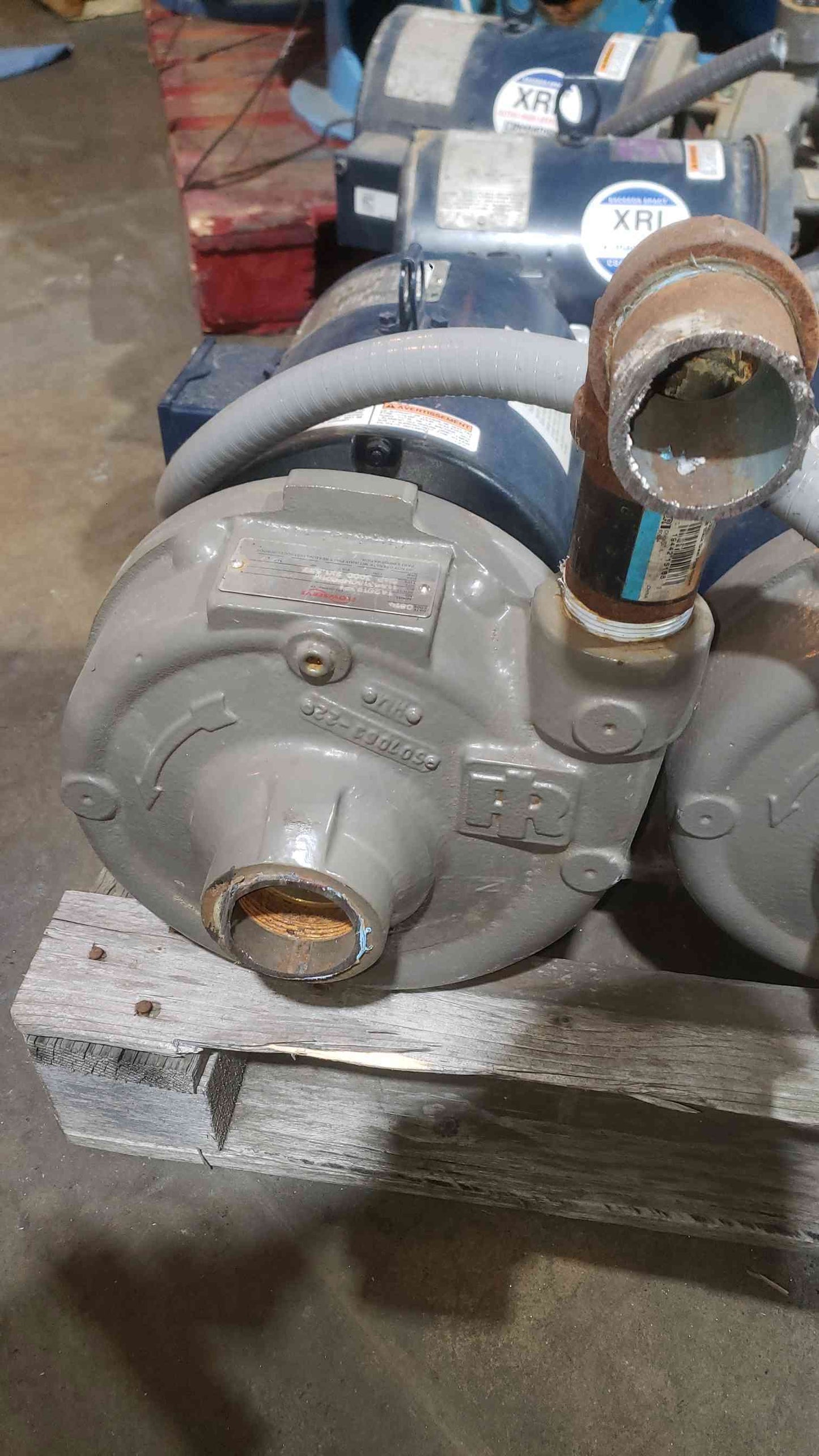 Marathon 7.5HP 208-230/460 3PH Motor & Pump NVD184TTDW7322AA M (SKU: 111921)