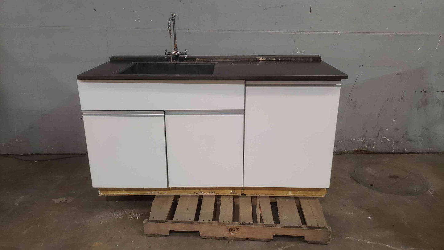 Case Systems Casework 66" Wooden Sink Base W/ Epoxy Top (SKU: 111960)