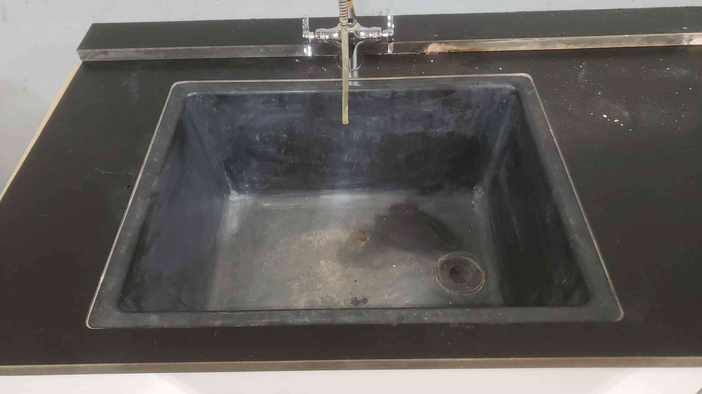 Case Systems Casework 66" Wooden Sink Base W/ Epoxy Top (SKU: 111960)