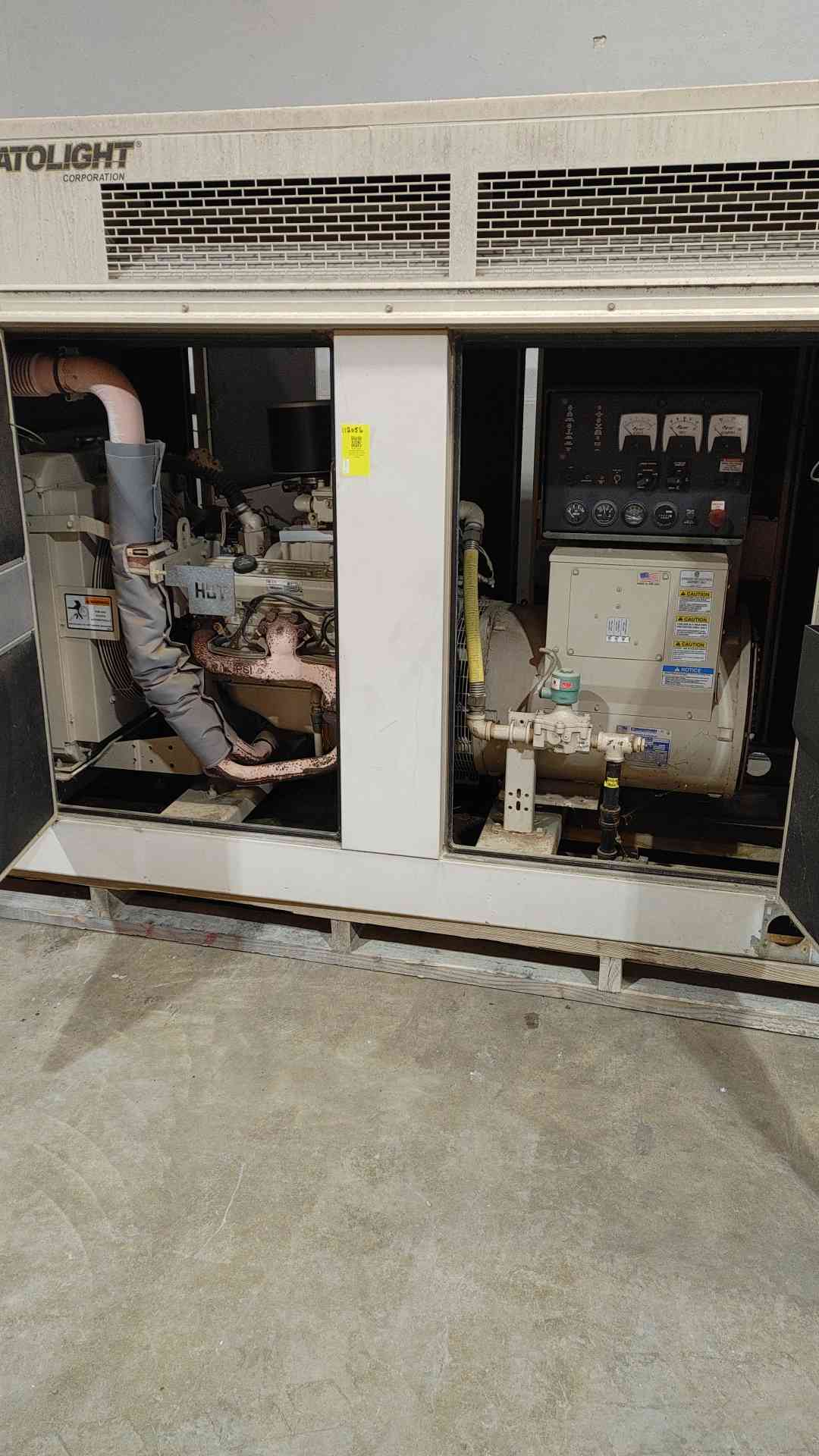 60KW Katolight N60FGG4 120/240 250A 1PH NG/LP 337.4 Hrs (SKU: 112056)