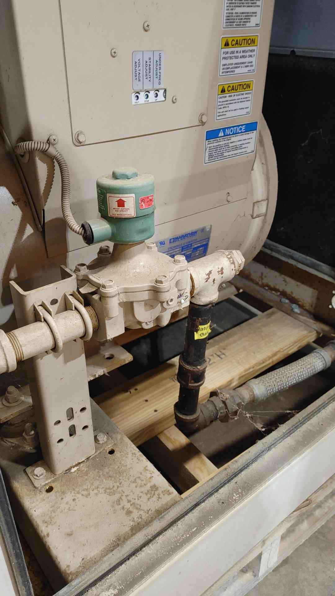 60KW Katolight N60FGG4 120/240 250A 1PH NG/LP 337.4 Hrs (SKU: 112056)