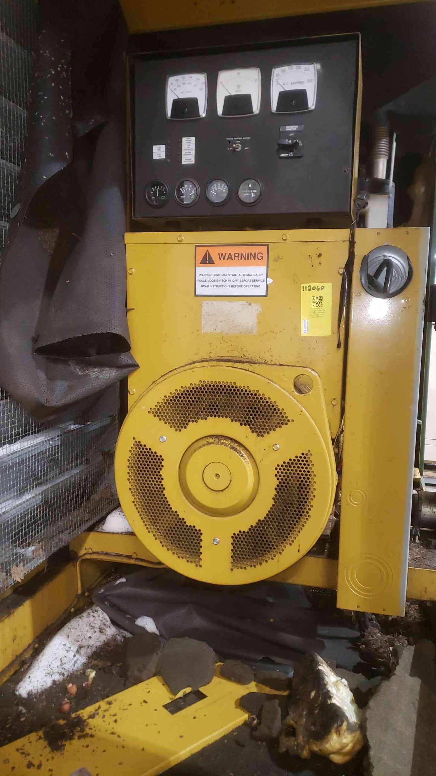 60KW Katolight Perkins D60FGP4 1&3PH Diesel 1728 Hrs TESTED (SKU: 112060)