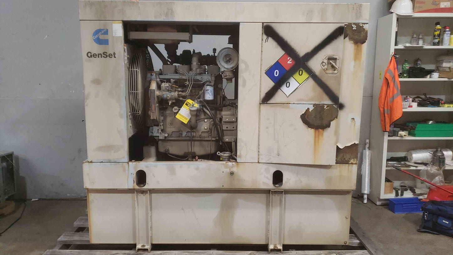 50KW Cummins 50DGCA 120/240 Multi-Phase Diesel 647.1 Hrs. (SKU: 112079)
